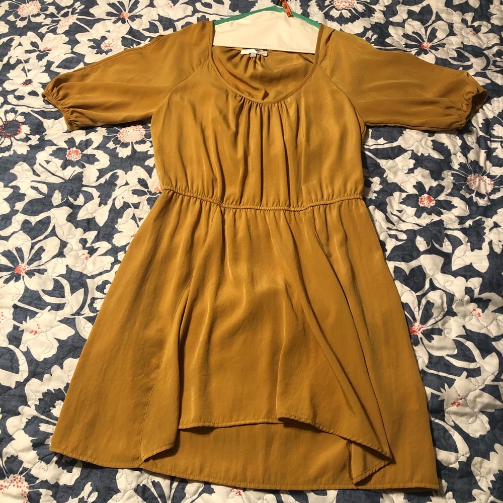 Gold dress